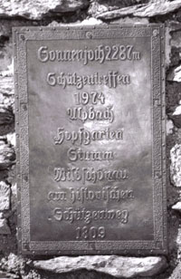 Tafel Sonnjoch